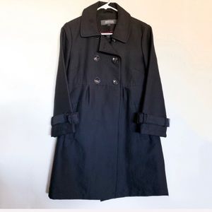 Kenneth Cole Reaction Buttoned Trench Coat
